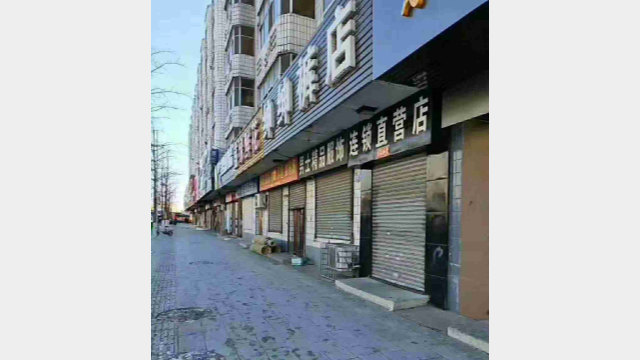 商店停業，店主去抗議（知情人提供）