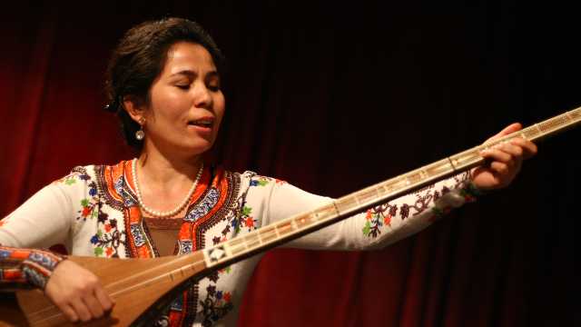 維吾爾族音樂家塞努拜爾·吐爾遜（Sanubar Tursun）
