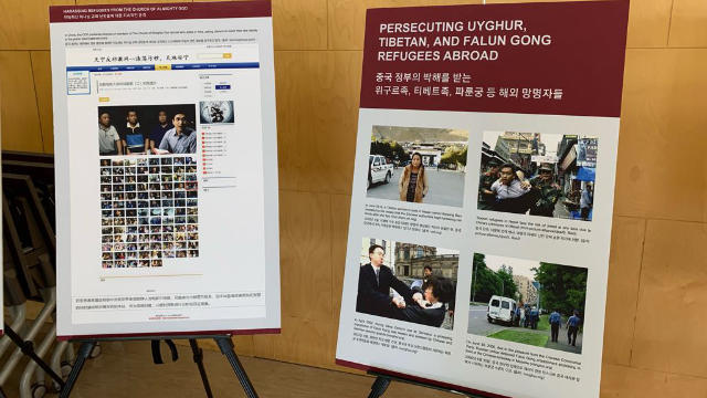 首爾會議期間的《寒冬》圖片展