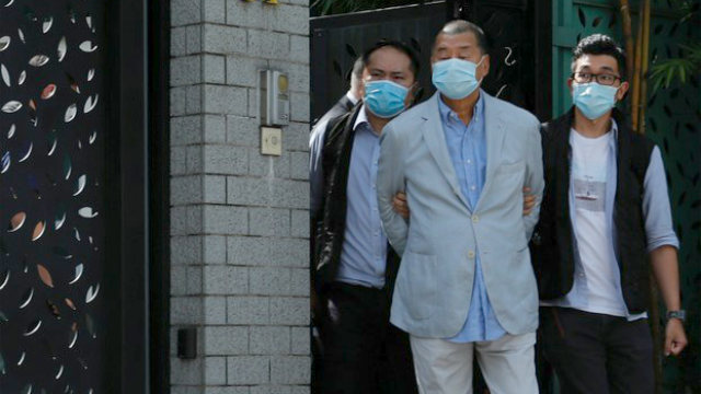 黎智英被捕（RFA）